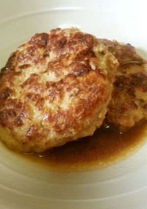 豆腐と豚挽き肉のふっくらハンバーグ-レシピのメイン写真