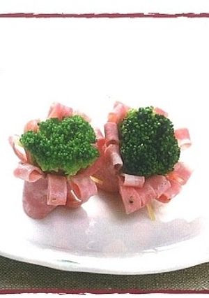 ビアハムで簡単♪飾りおかず！弁当隙間に♪-レシピのメイン写真