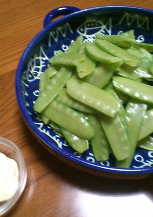 1番好きな、きぬさやの食べ方-レシピのメイン写真