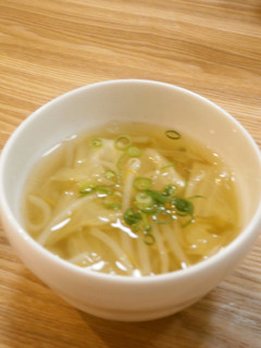 ダシダで☆もやしと白菜の貧民救済スープ-レシピのメイン写真