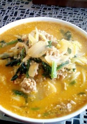 うどん出汁リメイク坦々麺-レシピのメイン写真