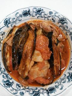 なすと鶏肉のトマト煮込み~ペルシア風~-レシピのメイン写真