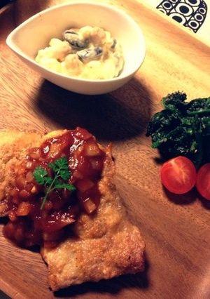 豚ロースの薄切りで簡単ピカタ＊お弁当にも-レシピのメイン写真