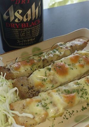 豚バラネギ串チーでおつまみ♪-レシピのメイン写真