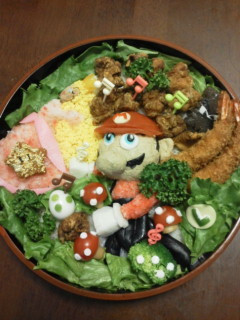 スーパーマリオのキャラ弁-レシピのメイン写真