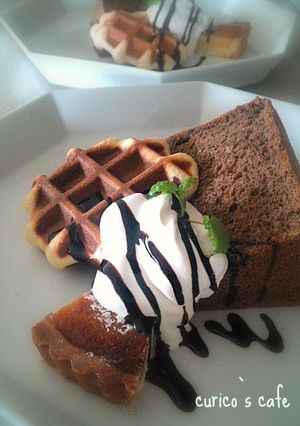 キャロブのシフォンケーキ-レシピのメイン写真