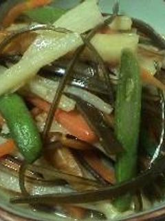 昆布と長芋のサッと煮-レシピのメイン写真