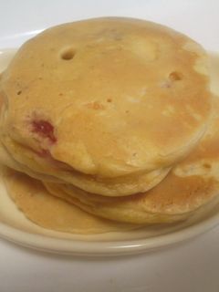 いちごとクリームチーズのパンケーキ-レシピのメイン写真