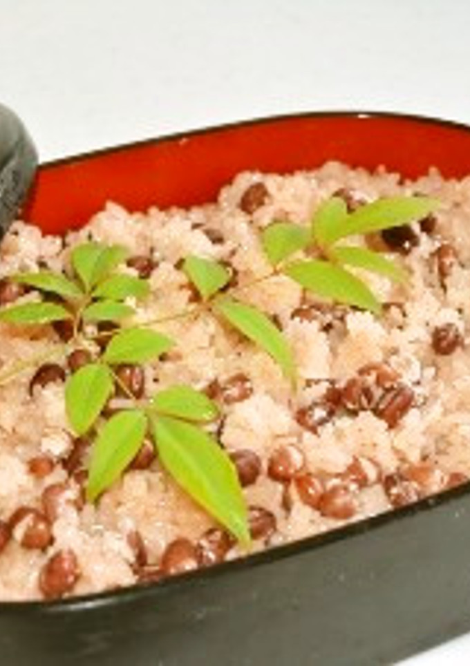 時短・簡単！！炊飯器でもっちり赤飯-レシピのメイン写真