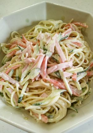 デリ風？！とろっとスパゲティサラダ☆彡-レシピのメイン写真