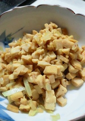 リメイク☆高野豆腐の含め煮→お豆腐そぼろ-レシピのメイン写真
