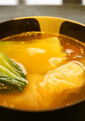 エビワンタンとチンゲン菜のスープ-レシピのメイン写真