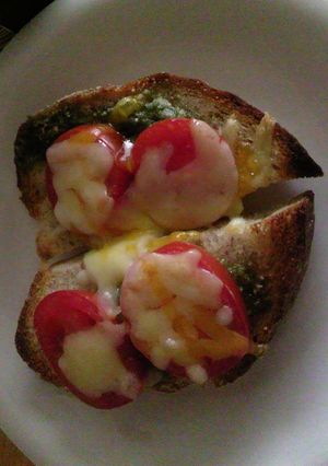 バジルチーズ焼き-レシピのメイン写真