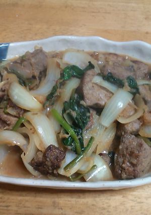 激ウマ！！コロコロ豚レバーの揚げ浸し-レシピのメイン写真