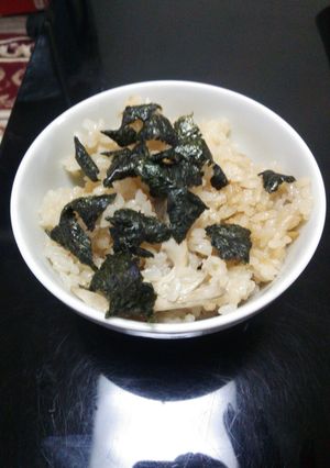 おうぎ茸ご飯♪-レシピのメイン写真