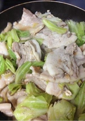 豚肉ネギ塩炒め-レシピのメイン写真
