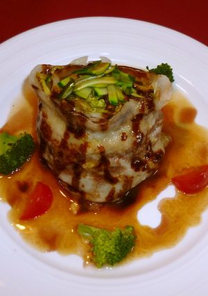 本格！簡単！豚バラと白菜の蒸ロール-レシピのメイン写真