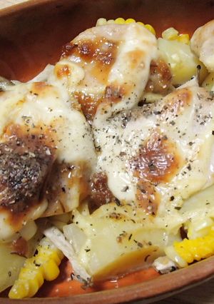 鶏むね肉のみそマヨチーズ焼き-レシピのメイン写真