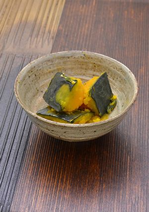 和食・かぼちゃの煮物（含め煮）お弁当にも-レシピのメイン写真