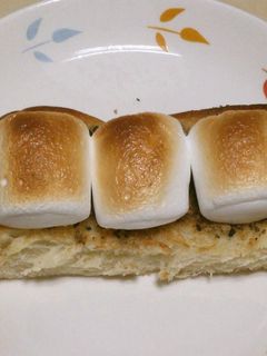 黒ゴマ&きなこ♫マシュマロトースト-レシピのメイン写真