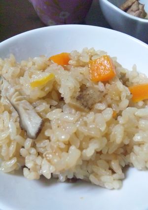 我が家の炊き込みご飯-レシピのメイン写真