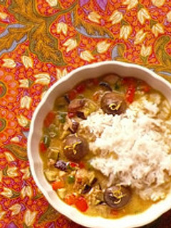 圧力鍋でホロホロ鶏肉のグリーンカレー-レシピのメイン写真