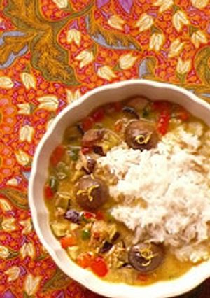 圧力鍋でホロホロ鶏肉のグリーンカレー-レシピのメイン写真