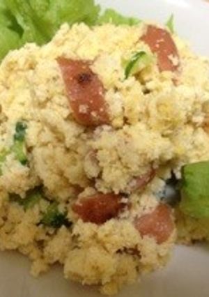 糖質制限！生おからのポテトサラダ風-レシピのメイン写真