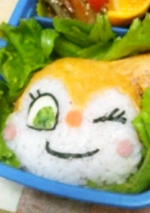 キャラ弁☆ドキンちゃん♪-レシピのメイン写真