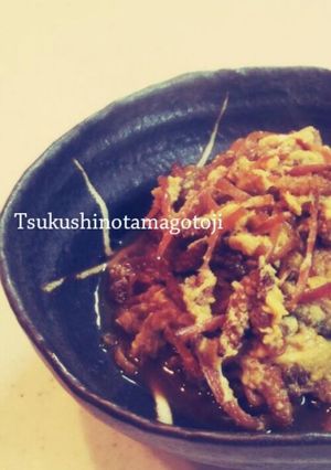 つくしの卵とじ-レシピのメイン写真