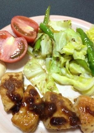鶏の梅マヨ照り焼き-レシピのメイン写真