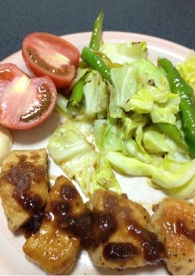 鶏の梅マヨ照り焼き-レシピのメイン写真