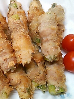 美味しい☆アスパラ豚肉巻きフライ-レシピのメイン写真