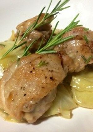 春キャベツと鶏もも肉が15分で美味しく!-レシピのメイン写真