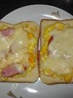 朝ご飯に！卵トースト-レシピのメイン写真