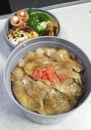 生姜焼き弁当-レシピのメイン写真