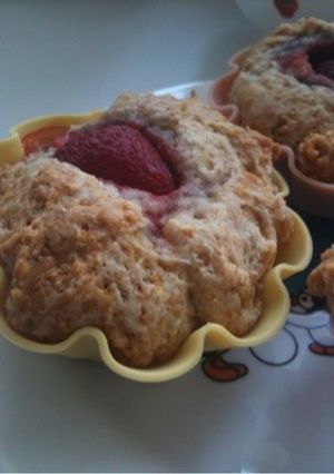 いちごマフィン-レシピのメイン写真