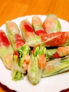 生春巻き(*^^*)-レシピのメイン写真
