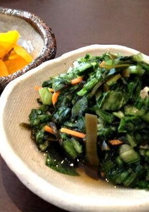 ゆーまい菜(油麦菜)の浅漬け-レシピのメイン写真