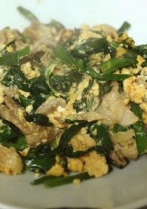 お弁当に便利!豚にら玉-レシピのメイン写真
