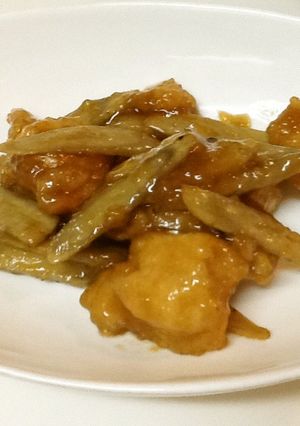 鶏ごぼうの甘辛煮-レシピのメイン写真