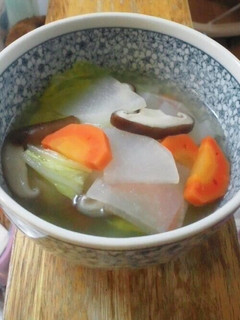 角煮を作るときに出る残り汁で簡単スープ-レシピのメイン写真
