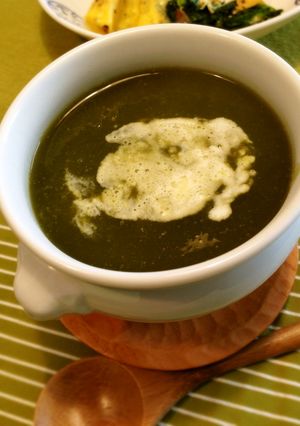 葉玉ねぎのポタージュ-レシピのメイン写真