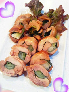 鶏のねぎ巻き♪レンジで簡単!-レシピのメイン写真