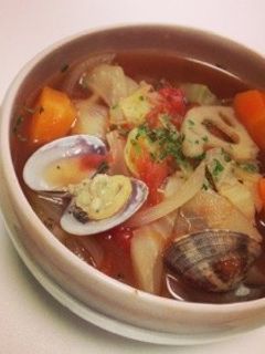 あさりのトマトスープ-レシピのメイン写真