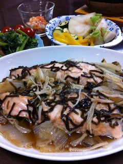 鮭の塩昆布煮-レシピのメイン写真