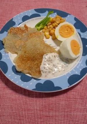 じゃがいもパンケーキ&ヨーグルトソース-レシピのメイン写真
