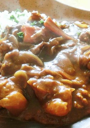 【圧力鍋】牛すじカレー-レシピのメイン写真