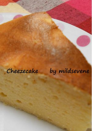 カッテージチーズケーキ-レシピのメイン写真
