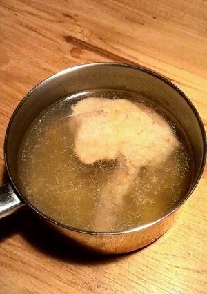 アレンジ自在♪骨付き鶏モモ肉の水煮-レシピのメイン写真